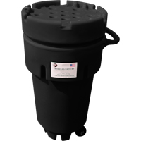 Wheeled Poly-Spillpaks, 50 US gal., Mobile Mukwa Safety Services