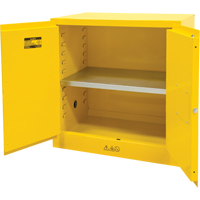Armoire pour produits inflammables, 22 gal., 2 Porte(s), 35" La x 35" h x 22" p Mukwa Safety Services