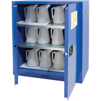 Armoire pour liquides corrosifs, 30 gal., 43" x 44" x 18" Mukwa Safety Services