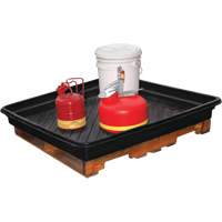 Plateaux Ultra-Utility Trays, 40" lo x 48" la x 3,5" h, Cap. de d&eacute;versement 30 gal. US Mukwa Safety Services