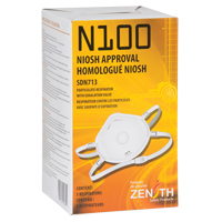 Particulate Respirator, N100, NIOSH Certified, Medium/Large Mukwa Safety Services