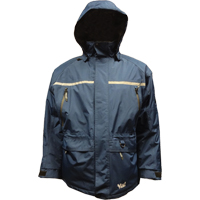 Manteau Tempest Tri-Zone, Hommes, Petit, Bleu marine Mukwa Safety Services
