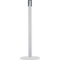 Poteaux receveurs marins, Hauteur de 38", Blanc Mukwa Safety Services