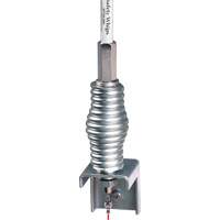 Safety Whip&reg; Flagstaff Mounting Base, Spring Mount Mukwa Safety Services