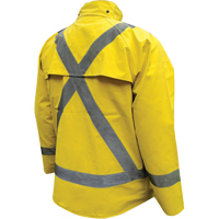 Miner 49er Mining Jacket, Neoprene, Small, Lime-Green Mukwa Safety Services