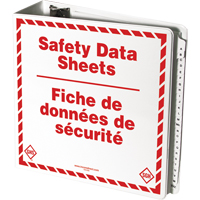 Reliures pour fiches de donn&eacute;es de s&eacute;curit&eacute; Mukwa Safety Services