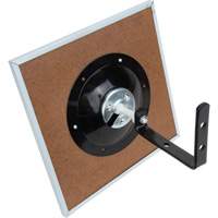 Miroir plat, 18" ha x 30" la, Encadr&eacute; Mukwa Safety Services