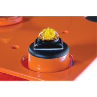 Lights for Portable Safety Zone Barrier Mukwa Safety Services