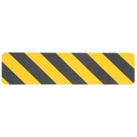 Premium Anti-Skid Tape, 6" x 24", Black & Yellow Mukwa Safety Services