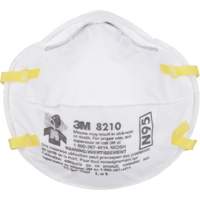 8210 Particulate Respirators, N95, NIOSH Certified Mukwa Safety Services