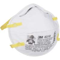 8210 Particulate Respirators, N95, NIOSH Certified Mukwa Safety Services