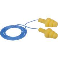 E-A-R Ultrafit Premolded Earplugs, Corded, Bulk - Polybag, 25 dB NRR, One-Size Mukwa Safety Services