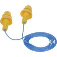 E-A-R Ultrafit Premolded Earplugs, Corded, Bulk - Polybag, 25 dB NRR, One-Size Mukwa Safety Services