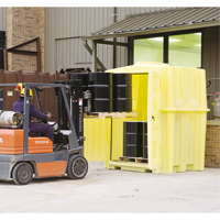 Job Hut, 90" L x 61.5" W x 94" H, 8000 lbs. Load Capacity Mukwa Safety Services