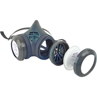 8000 Series Assembled Respirator, Elastomer/Thermoplastic, Medium Mukwa Safety Services