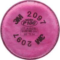 Pr&eacute;filtres pour respirateurs s&eacute;rie 2000, Filtre contre les particules, Vapeurs organiques/P100 Mukwa Safety Services
