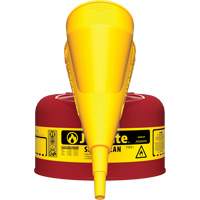Safety Cans, Type I, Steel, 1 US gal., Red, FM Approved/UL/ULC Listed Mukwa Safety Services