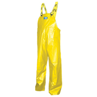 Journeyman&reg; Bib Pants, 3X-Large, Polyester/PVC, Yellow Mukwa Safety Services