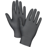 Medical Grade Disposable Gloves, Small, Nitrile, 6-mil, Powder-Free, Black, Class 2 Mukwa Safety Services