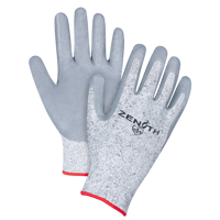 Gants &eacute;lastiques sans coutures r&eacute;sistants &agrave; la coupe, Taille Petit/7, Calibre 13, Rev&ecirc;tement Nitrile, Enveloppe en PEHP, ANSI/ISEA 105 niveau 2/EN 388 niveau 3 Mukwa Safety Services