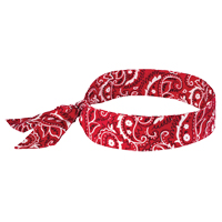 Chill-Its&reg; 6700 Cooling Bandanas, Red Mukwa Safety Services