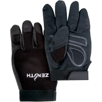 ZM300 Mechanic's Gloves, Grain Leather Palm, Size 2X-Large Mukwa Safety Services