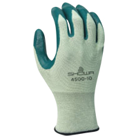 Coated Gloves, 6, Nitrile Coating, 13 Gauge, Nylon Shell Mukwa Safety Services