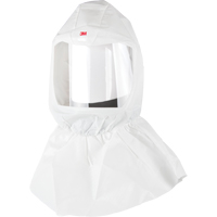Cagoule de rechange 3M Versaflo avec col, Universel, Coiffe souple, Bavette Simple Mukwa Safety Services