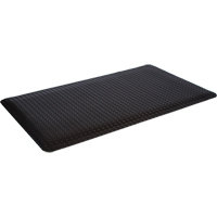 WD Deck Plate Mats, Diamond, 4' x 12' x 5/8", Black, Sponge Mukwa Safety Services