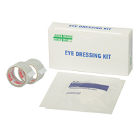 Trousse de pansements (2 tampons & ruban), Oculaire, Classe 1 Mukwa Safety Services