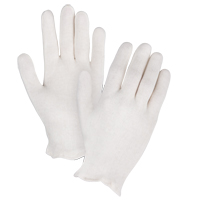 Gants d'inspection de poids moyen, Poly/coton, Poignet &agrave; ourlet, Dames Mukwa Safety Services