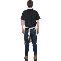 Tablier, Coton, 36" lo x 29" la, Naturel Mukwa Safety Services