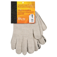 Gants tricot&eacute;s de poids lourd, Poly/coton, Un c&ocirc;t&eacute;, Calibre 7, Grand Mukwa Safety Services