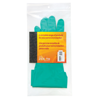 Diamond-Grip Chemical-Resistant Gloves, Size 2X-Large, 13" L, Nitrile, Flock-Lined Inner Lining, 13-mil Mukwa Safety Services