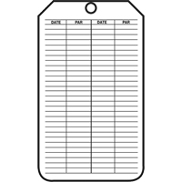 Safety Tags, Plastic, 3-1/8" W x 5-7/8" H, French Mukwa Safety Services