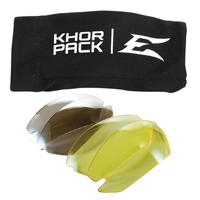 Khor Safety Glasses Replacement Lenses, Anti-Fog/Anti-Scratch, Clear, Khor Mukwa Safety Services