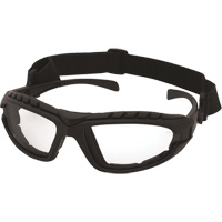 Lunettes de s&eacute;curit&eacute; &agrave; monture noire Dustdevil, Lentille Transparent, Antibu&eacute;e/Anti-&eacute;gratignures, ANSI Z87+/R&eacute;pond ou surpasse la norme CSA Z94.3 Mukwa Safety Services