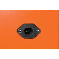 Emergency Preparedness Storage Cabinets, Steel, 4 Shelves, 65" H x 43" W x 18" D, Orange Mukwa Safety Services