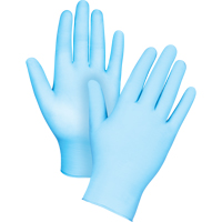 Tactile Medical-Grade Disposable Gloves, Large, Nitrile/Vinyl, 4.5-mil, Powder-Free, Blue, Class 2 Mukwa Safety Services