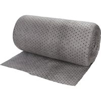 Premium Bonded Sorbent Rolls, Mediumweight, 150' L x 30" W, 40 gal. Absorbancy Mukwa Safety Services