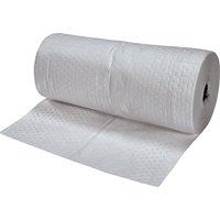 Feuilles absorbantes en fibres fines de premi&egrave;re qualit&eacute;, Poids moyen, 150' lo x 30" la, Absorption 40 gal. Mukwa Safety Services