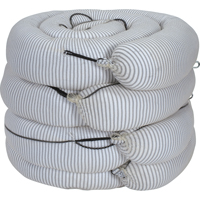 Premium Sorbent Boom, Universal, 10' L x 8" W, 70 gal. Absorbancy, 4 /Pack Mukwa Safety Services