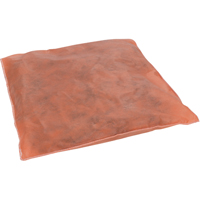 Tampon absorbant, Mati&egrave;res dangereuses, 18" lo x 18" la, 45 gal. absorption/pqt Mukwa Safety Services