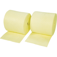 Premium Bonded Sorbent Pads, Heavyweight, 150' L x 15" W, 25 gal. Absorbancy Mukwa Safety Services
