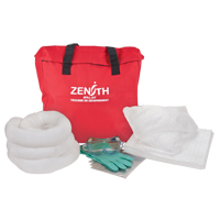 Premium Truck Spill Kit, Oil Only, Bag, 10 US gal. Absorbancy Mukwa Safety Services