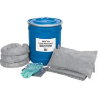Premium Truck Spill Kit, Universal, Drum, 10 US gal. Absorbancy Mukwa Safety Services