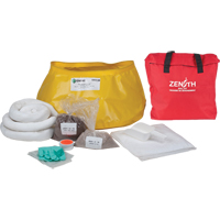 Trousse de lutte contre les d&eacute;versements de premi&egrave;re qualit&eacute; pour l'ouest du canada, Huile seulement, Sac, Absorbance de 17 gal. US Mukwa Safety Services