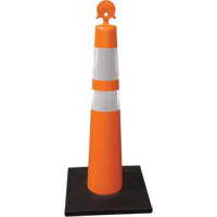 C&ocirc;ne de canalisation, Hauteur 42", Orange Mukwa Safety Services