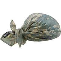 Bandeaux en triangle 6710CT de refroidissement en tissu de serviette Chill-Its, Vert Mukwa Safety Services