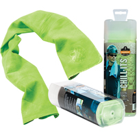 Serviettes de refroidissement 6602 Chill-Its, Lime haute visibilit&eacute; Mukwa Safety Services